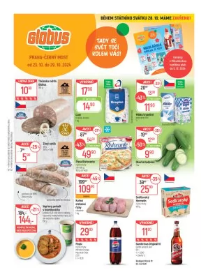akční leták Globus 23.10.2024-29.10.2024