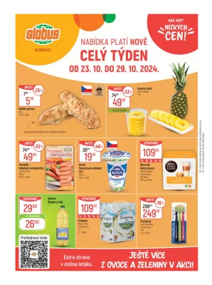 akční leták Globus 23.10.2024-29.10.2024