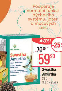 Bylinný nápoj Swastha Amurtha