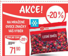 Lesní směs mražená Váš Výběr