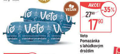 Pomazánka s lahůdkovým droždím Veto