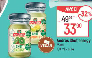 Šťáva Shot Andros