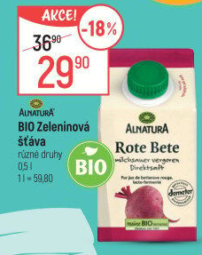 Šťáva zeleninová Alnatura