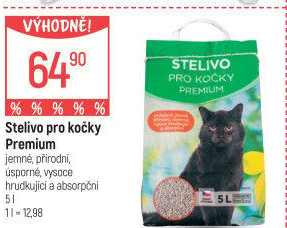 Stelivo pro kočky Premium Globus