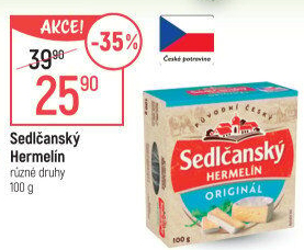 Sýr Hermelín Sedlčanský