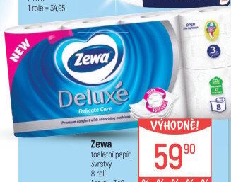 Toaletní papír 3vrstvý Deluxe Zewa