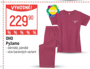 Dámské pyžamo OHO