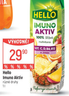 Džus Imuno Aktiv Hello