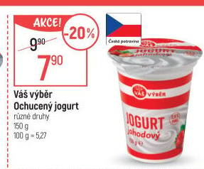 Jogurt krémový ochucený Váš Výběr