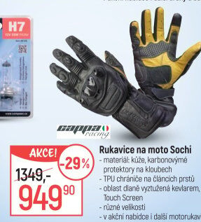 Motorkářské rukavice Cappa Racing