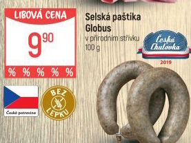 Paštika selská Globus