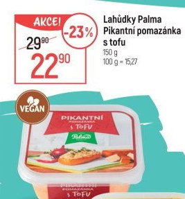 Pomazánka pikantní s tofu Lahůdky Palma