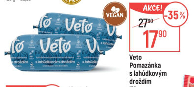 Pomazánka s lahůdkovým droždím Veto