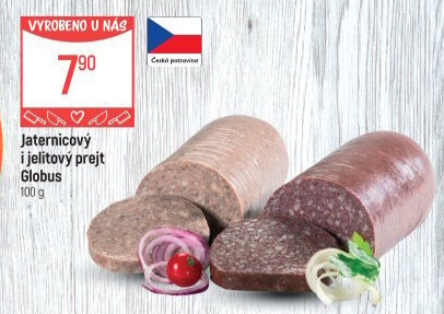 Prejt jitrnicový Globus