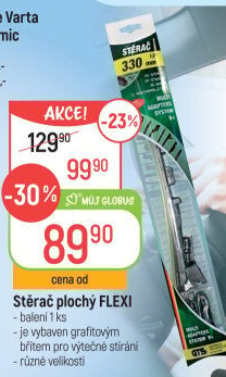 Stěrače Flat Flexi