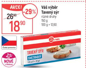 Tavený sýr Váš Výběr