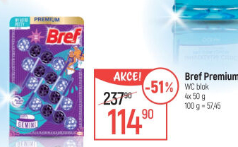 WC blok tuhý Premium Bref