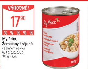 Žampiony My Price