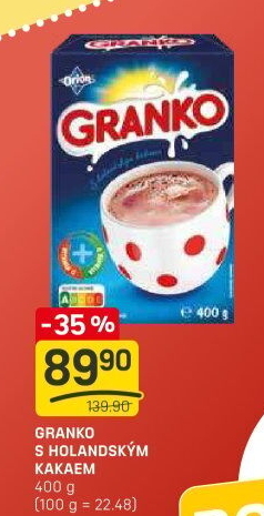 Instantní kakao Granko Orion