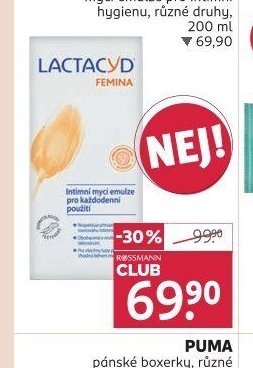 LACTACYD mycí emulze pro intimní hygienu, různé druhy, 200 ml