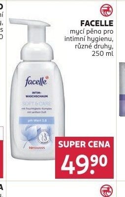 FACELLE mycí pěna pro intimní hygienu, různé druhy, 250 ml