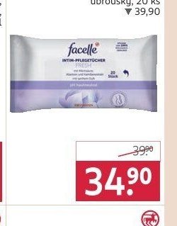 FACELLE vlhčené intimní ubrousky, 20 ks