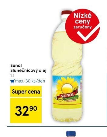 Sunol Slunečnicový olej 1 l