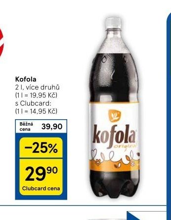 Kofola 2 l