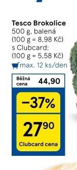 Tesco Brokolice 500 g