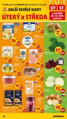 akční leták Penny Market 24.10.2024-30.10.2024