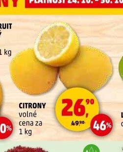 CITRONY volné
