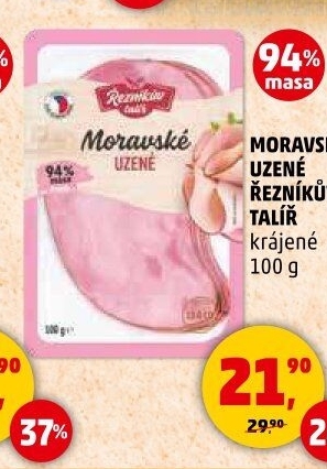 Moravské maso uzené Řezníkův talíř