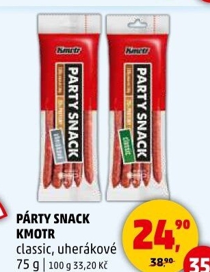 Párty snack klasik Kmotr