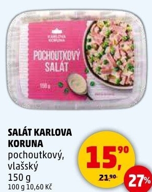 Salát pochoutkový Karlova Koruna