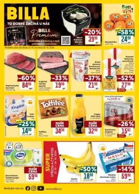 akční leták BILLA 23.10.2024-29.10.2024