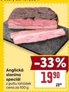 Anglická slanina speciál