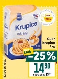 Cukr krupice