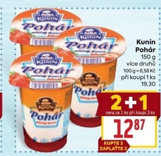 Mléčný Pohár Mlékárna Kunín