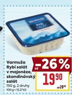 Salát rybí v majonéze Varmuža