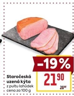 Staročeská kýta uzená