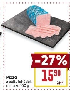 Šunka vepřová pizza