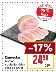 Šunka Zámecká nejvyšší jakosti