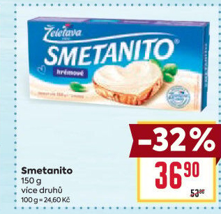 Sýr tavený Smetanito Želetava