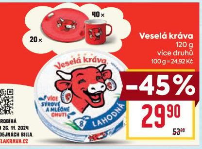 Sýr tavený Veselá kráva