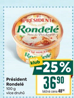 Sýr termizovaný Rondelé President