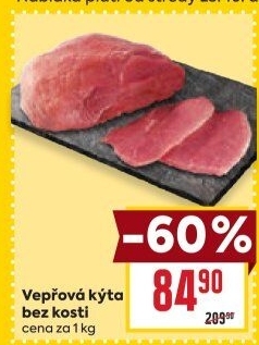 Vepřová kýta bez kosti
