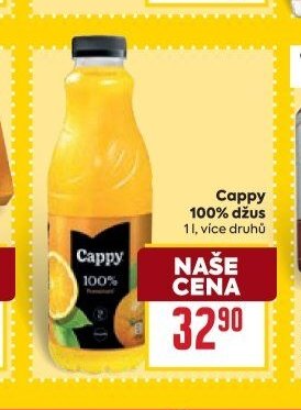 Cappy 100% džus 1 l