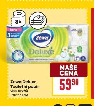 Zewa Deluxe Toaletní papír