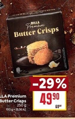BILLA Premium Butter Crisps