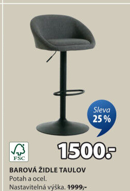 Barová židle Taulov